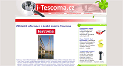 Desktop Screenshot of i-tescoma.cz